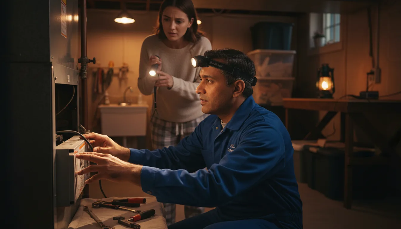 Emergency HVAC Repair in Sterling, ND near me · HVAC